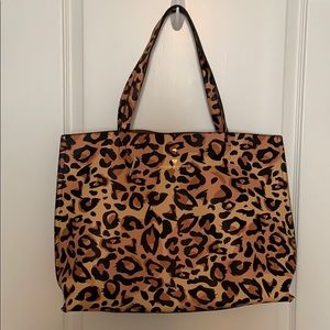 simply southern large leopard tote